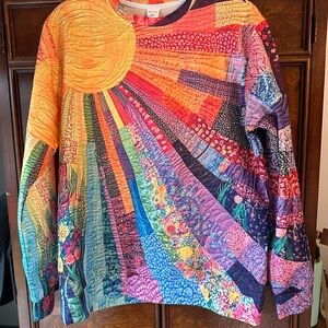 Colorful Sunburst top